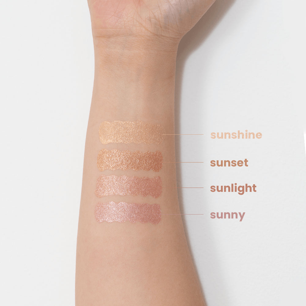Iluminador Líquido Soft Glow Bauny 5g Tom da maquiagem Sunset