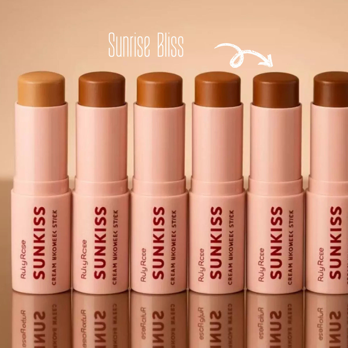 Bronzer Stick Cor 05 Sunrise Bliss Ruby Rose Sunkiss 6,43g