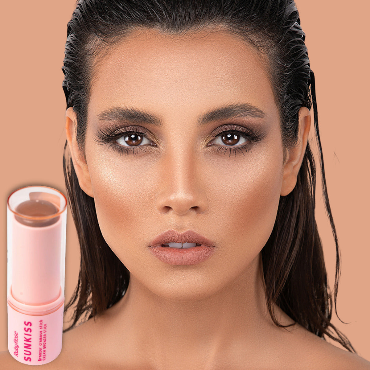 Bronzer Stick Cor 05 Sunrise Bliss Ruby Rose Sunkiss 6,43g