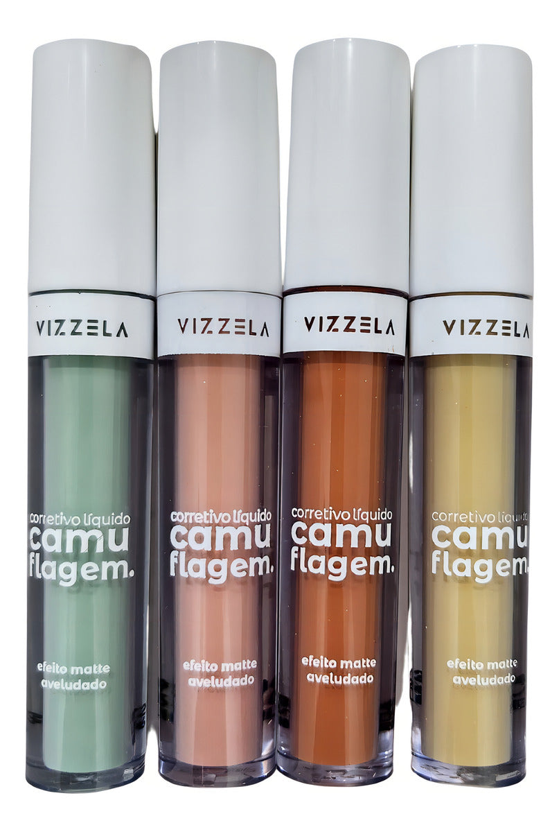 Corretivo Líquido Vizzela Camuflagem Salmão 5g
