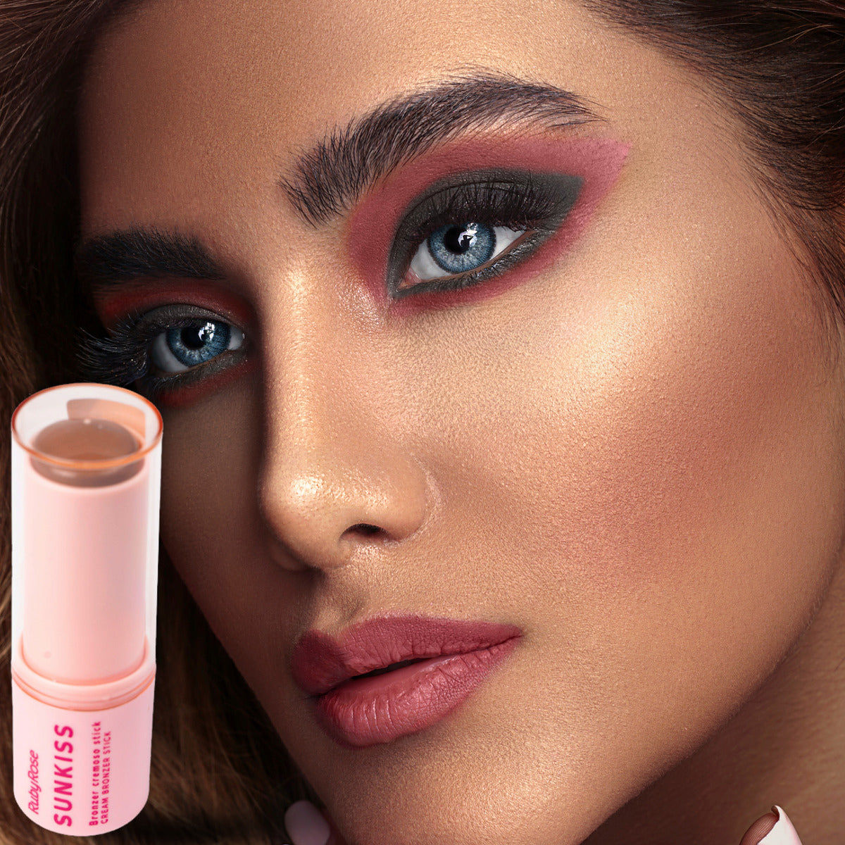 Bronzer Stick Cor 05 Sunrise Bliss Ruby Rose Sunkiss 6,43g