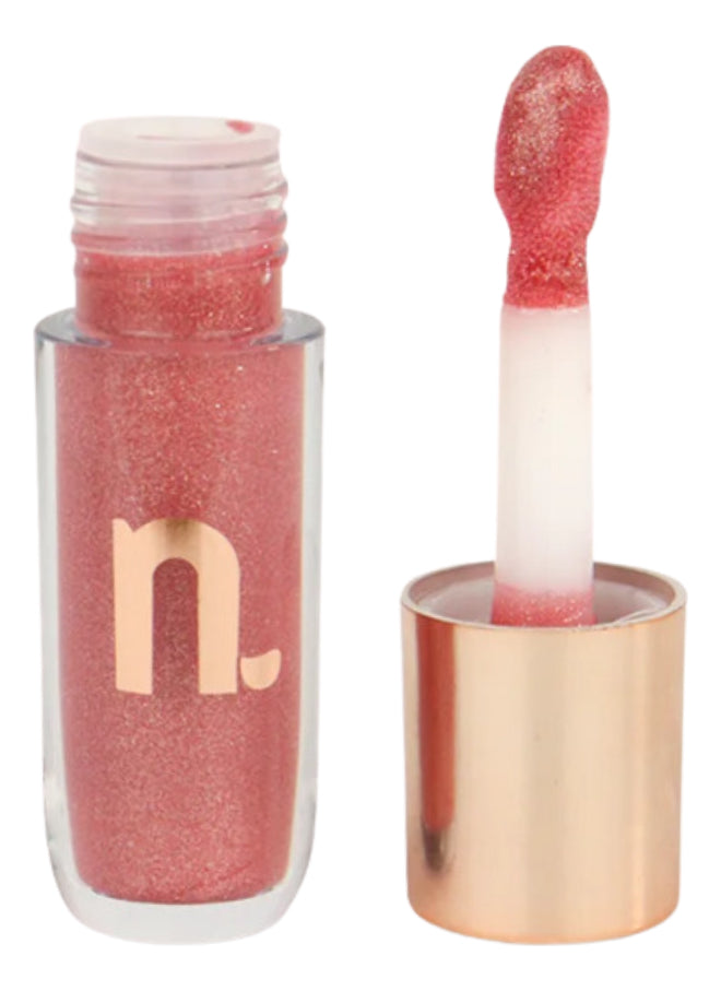 Gloss Labial Instant Glow - Nina Makeup - 4ml Cor Diamond
