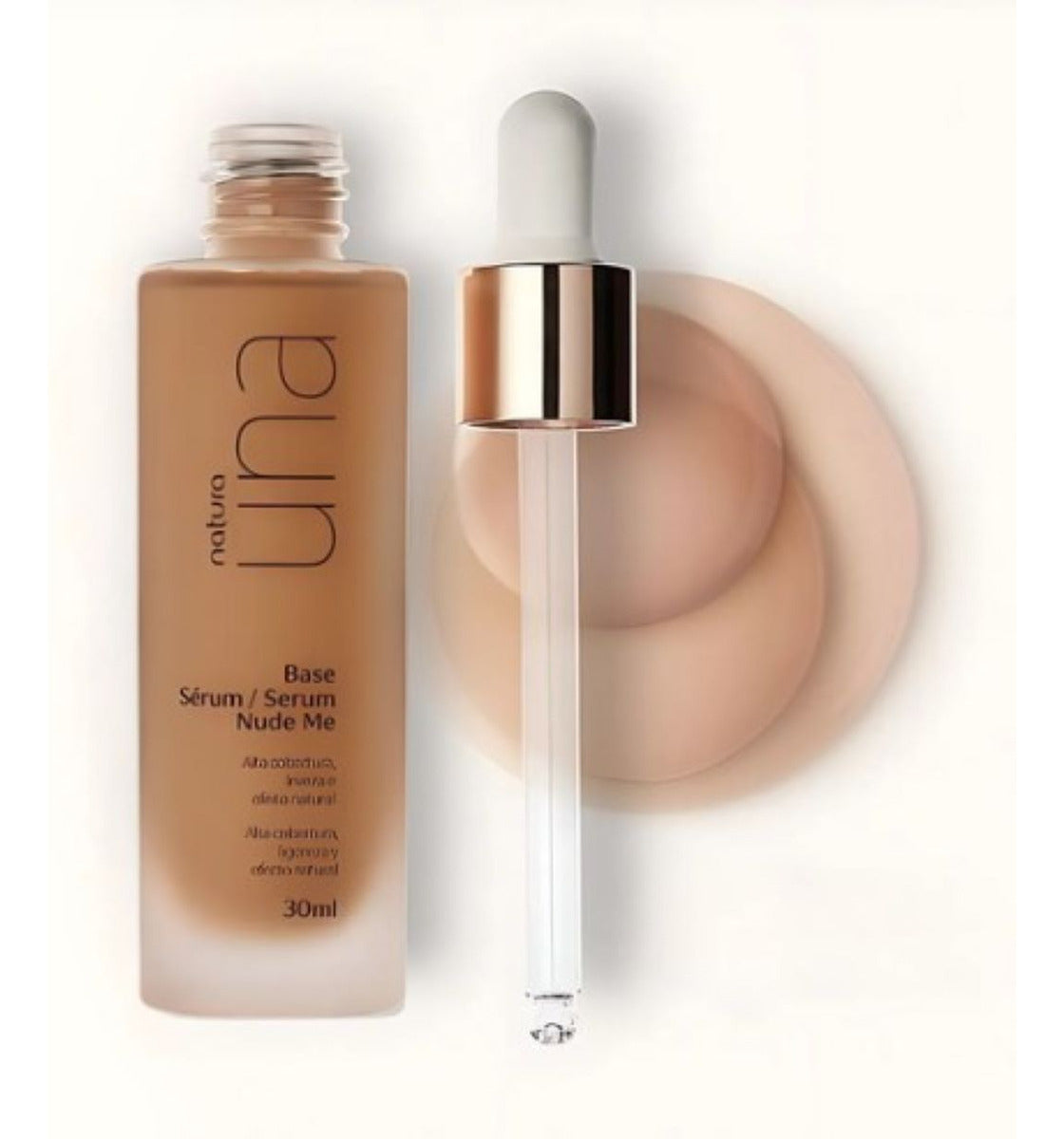 Base Serum Natura Una Nude Me 10n 30ml Líquido