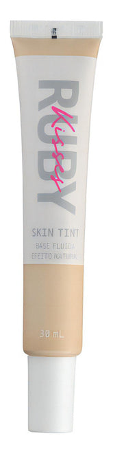 Base de maquiagem em creme Kiss skin tint Bisnaga base fluida efeito natural tom 118 - 30mL