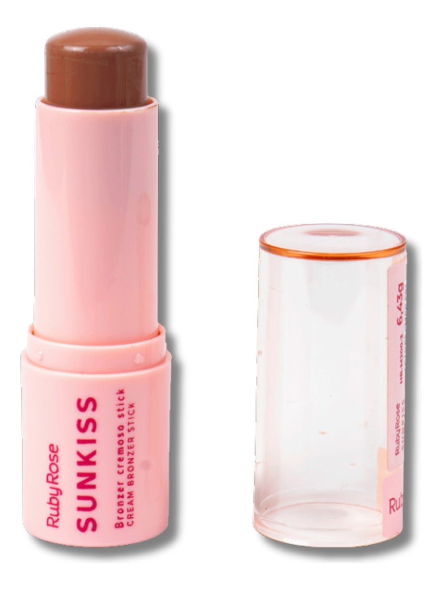 Bronzer Stick Cor 05 Sunrise Bliss Ruby Rose Sunkiss 6,43g