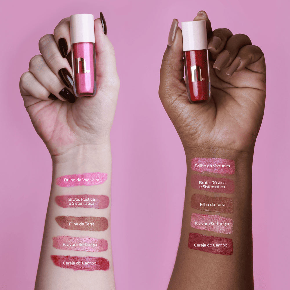 Blush Líquido Western Multifuncional 3 Em 1 Nina Makeup