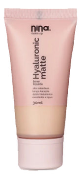 Base Liquida Hyaluronic Matte Nina Make Up