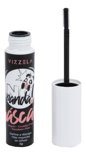 Máscara para cílios Vizzela Máscara de cílios No Panda 5g cor preto