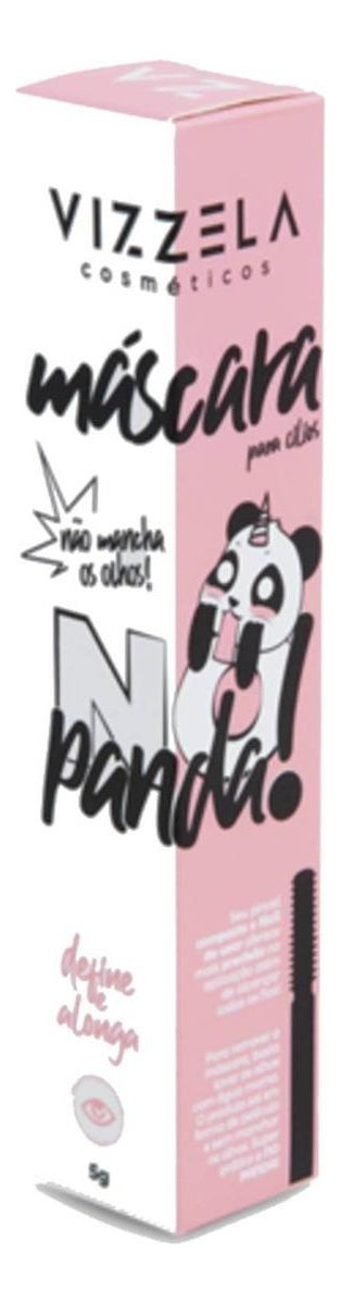 Máscara para cílios Vizzela Máscara de cílios No Panda 5g cor preto