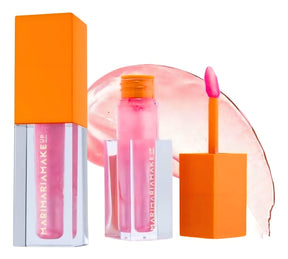 Fire Kiss Gloss Mari Maria Makeup Aumento Volume Dos Lábios Acabamento Brilhante Cor Bubble Glum