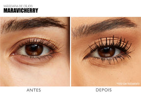 Máscara Para Cílios Maravicherry Preto 6ml Fran By Franciny Ehlke