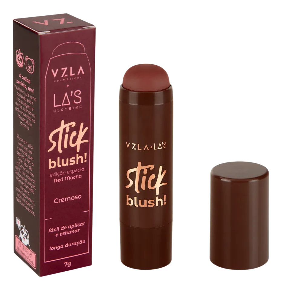 Blush Stick Vizzela E La's - Edição Especial Red Mocha