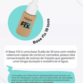 Base Líquida Fix - Vizzela