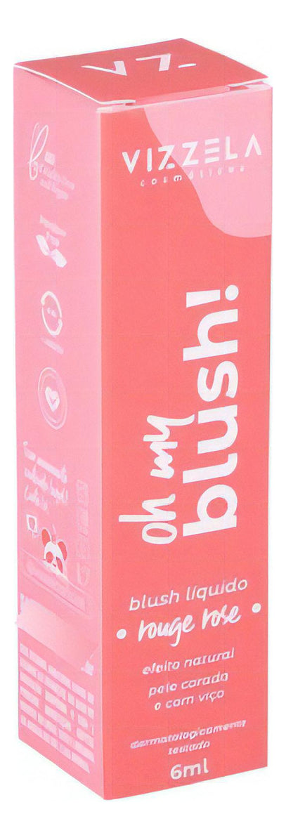 Oh My Blush! - Blush Líquido Vizzela 6ml