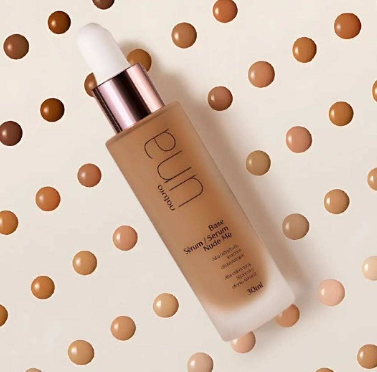 Base Serum Natura Una Nude Me 10n 30ml Líquido
